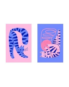 Постеры Citydecor Котик 12