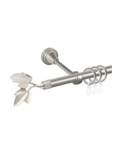 Карниз для штор АС ФОРОС Prime D16Г + наконечники Лист ветка Ас форос