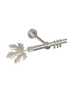 Карниз для штор АС ФОРОС Prime D16Г + наконечники клен Ас форос