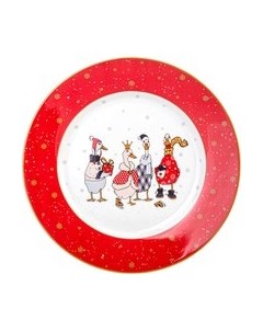 Тарелка столовая обеденная Lefard Family Christmas / 425-118