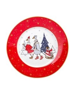 Тарелка закусочная (десертная) Lefard Family Christmas 425-120