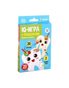 Развивающая игра Zabiaka Вредное и полезное. IQ-игра с прищепками / 5352365