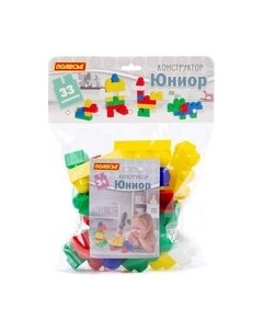 Конструктор Полесье Юниор / 6646