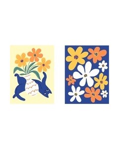 Постеры Citydecor Кот и ваза 3