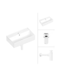 Умывальник Lauter 21855 + клапан 21190W + сифон 21635W