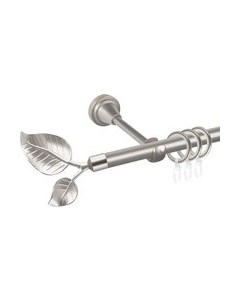 Карниз для штор АС ФОРОС Prime D16Г + наконечники Лист большой Ас форос