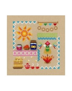 Набор для вышивания Мини-семплер. Масленичная неделя / НВ-943 М.п.студия