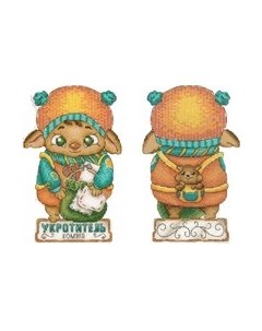 Набор для вышивания Укротитель хомяка / Р-1104 М.п.студия