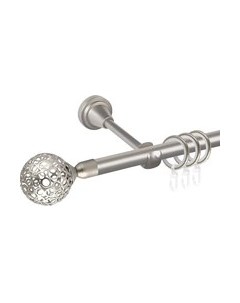 Карниз для штор АС ФОРОС Prime D16Г + наконечники Метеор Ас форос