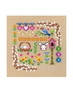 Набор для вышивания Мини-семплер. Пасхальное волшебство / НВ-941 М.п.студия