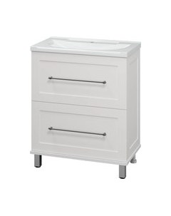 Тумба с умывальником Misty Марта 70 / П-Мрт07070-011Пр+Р-Евв14070-Д