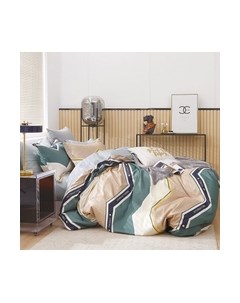 Комплект постельного белья Alleri Сатин Creative 1.5сп / СК-215