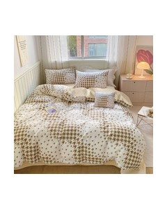 Комплект постельного белья Alleri Сатин Creative 1.5сп / СК-214