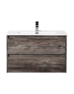 Тумба с умывальником BelBagno Kraft-800-2C-SO-PP + LOV-800-LVB Belbagno