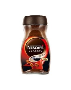 Кофе растворимый Classic с добавлением молотого Стекло Nescafe