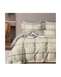 Комплект постельного белья Сатин Premium Семейный / СП-298 Alleri