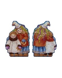 Набор для вышивания Колядки. Детки / Р-967 М.п.студия