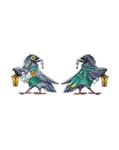 Набор для вышивания Ворон / Р-927 М.п.студия