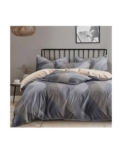 Комплект постельного белья Alleri Поплин Luxe 1.5сп / П-336