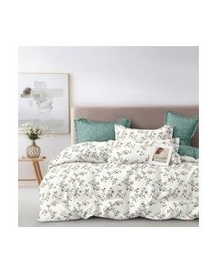 Комплект постельного белья Alleri Поплин Luxe 2сп с европростыней / П-334