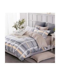 Комплект постельного белья Alleri Поплин Luxe Евро / П-335