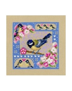 Набор для вышивания Мини-семплер. Весенняя композиция / НВ-947М М.п.студия