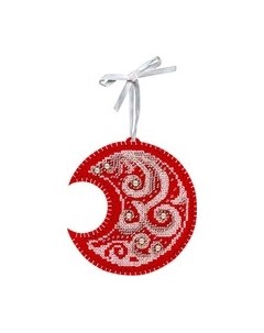 Набор для вышивания Морозные узоры. Луна / Т-1090 М.п.студия