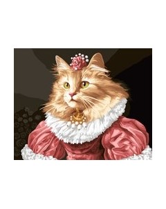 Картина по номерам Три совы Графиня-кошечка / КХ4050_53940