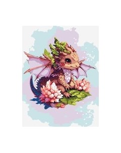 Картина по номерам Три совы Дракон / КХ3040_53843