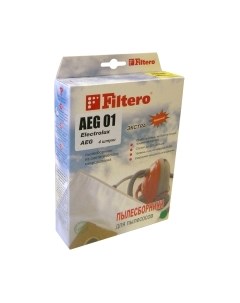Комплект пылесборников для пылесоса Filtero Экстра AEG 01