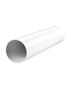 Воздуховод жесткий Семь ветров ПВХ круглый 150мм / 3010