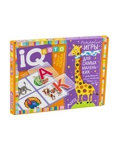 Развивающая игра Айрис-пресс Лото 4+. Веселая азбука / 9785811281299