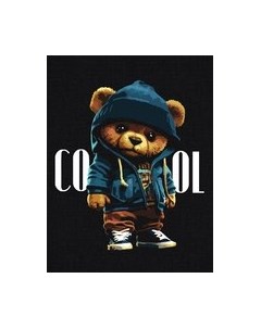 Картина по номерам Три совы Медведь / КХп_48140