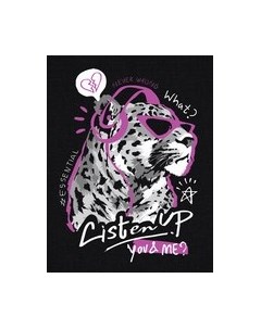 Картина по номерам Три совы Стильный гепард / КХп_48144