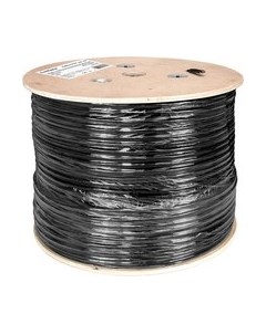 Кабель ExeGate FUTP4-C5e-CU-S24-SW-OUT-PE-BK-305-FLUKE / EX241488RUS Exegate