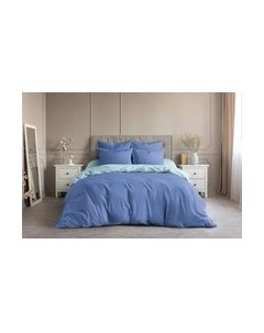 Комплект постельного белья Василек Стандарт сем 50x70 / 802+608 Ночь нежна