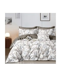 Комплект постельного белья Alleri Сатин Premium 1.5сп / СП-295