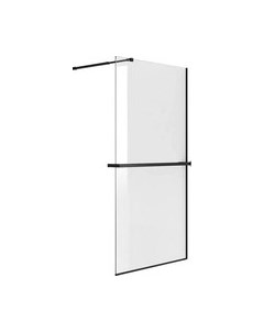 Душевая стенка Niagara NG-670-10ВLACK 100x195