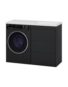 Тумба с умывальником Brevita Grafit 60 / GRA-01060-013Я+5217120