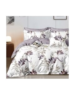 Комплект постельного белья Alleri Сатин Premium Евро Max / СП-294