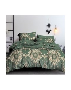 Комплект постельного белья Alleri Эко Сатин Евро / СС-341