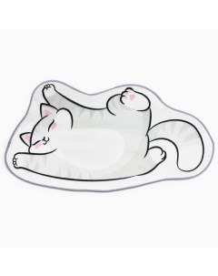 Коврик детский «Котик», 69.6×38.9 см See you home