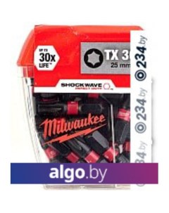 Набор бит Shockwave Impact Duty 4932430886 Milwaukee