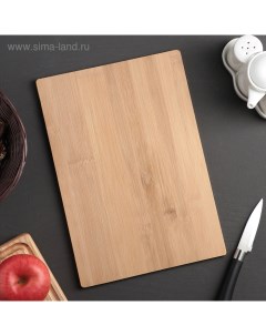 Доска разделочная «Марно», 32×22 см, бамбук Доляна
