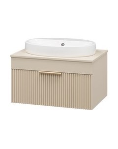 Тумба с умывальником Brevita Enfida 70 / ENF-06070-0341Я+0116