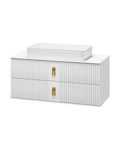 Тумба под умывальник Brevita Sevilla 105 / SEV-09105-0102Я+STEF-018-0105