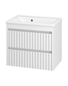 Тумба с умывальником Brevita Balaton 65 / BAL-06065-01-01П2Я+5001650