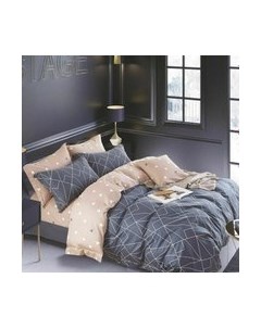 Комплект постельного белья Alleri Поплин Luxe 1.5сп / П-338