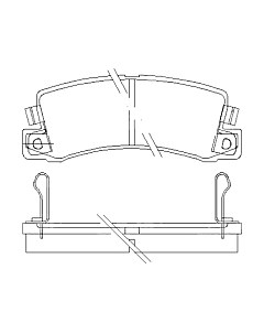Тормозные колодки Patron PBP478 Патрон