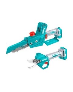 Пила цепная аккумуляторная TGSLI2068+секатор TSSLI20258 / TOSLI240306 Total